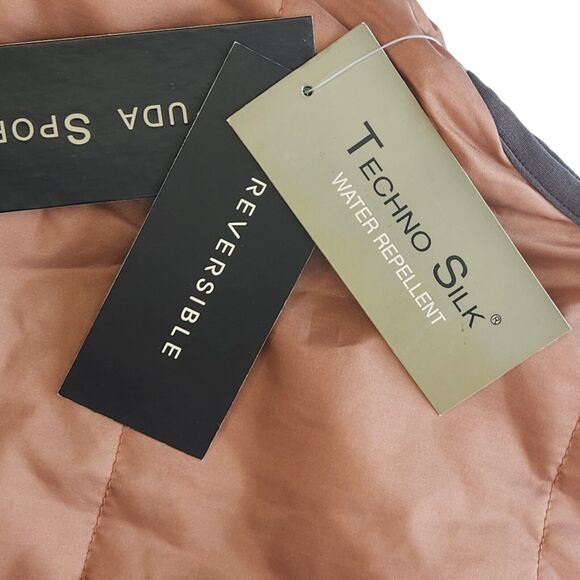 Fu Da Sport Womens Reversible Techno Silk Vest Size Medium Water Repellent NWT - Picture 6 of 10